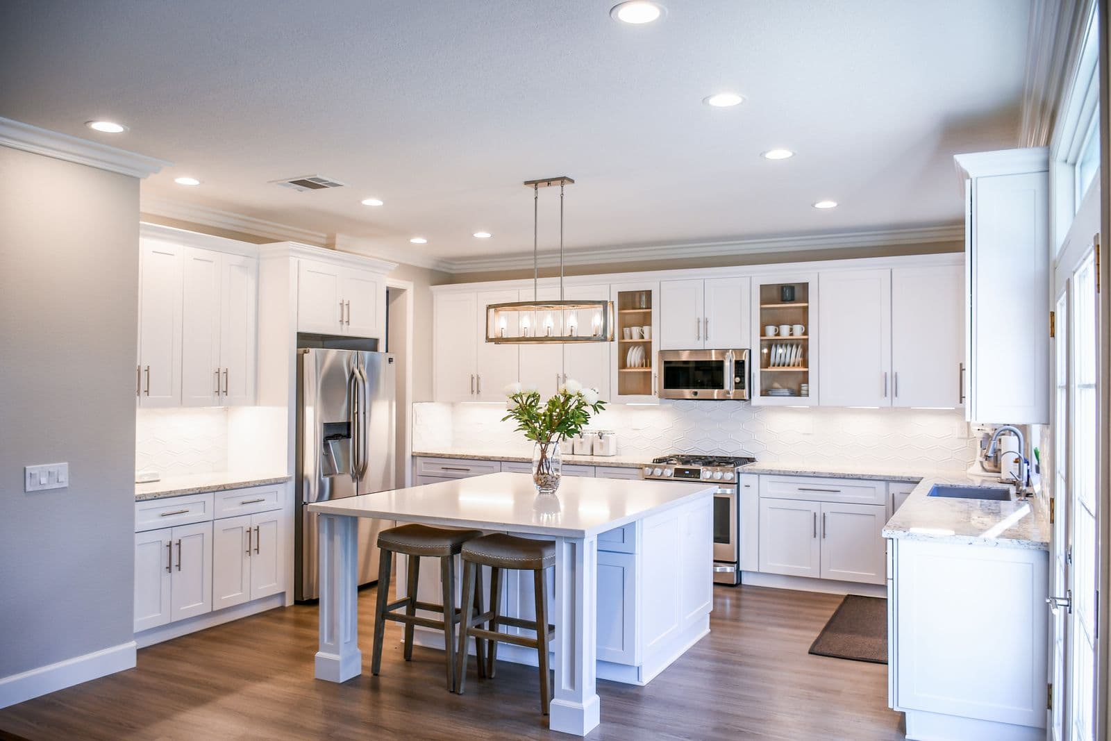 Kitchen cabinet transformation